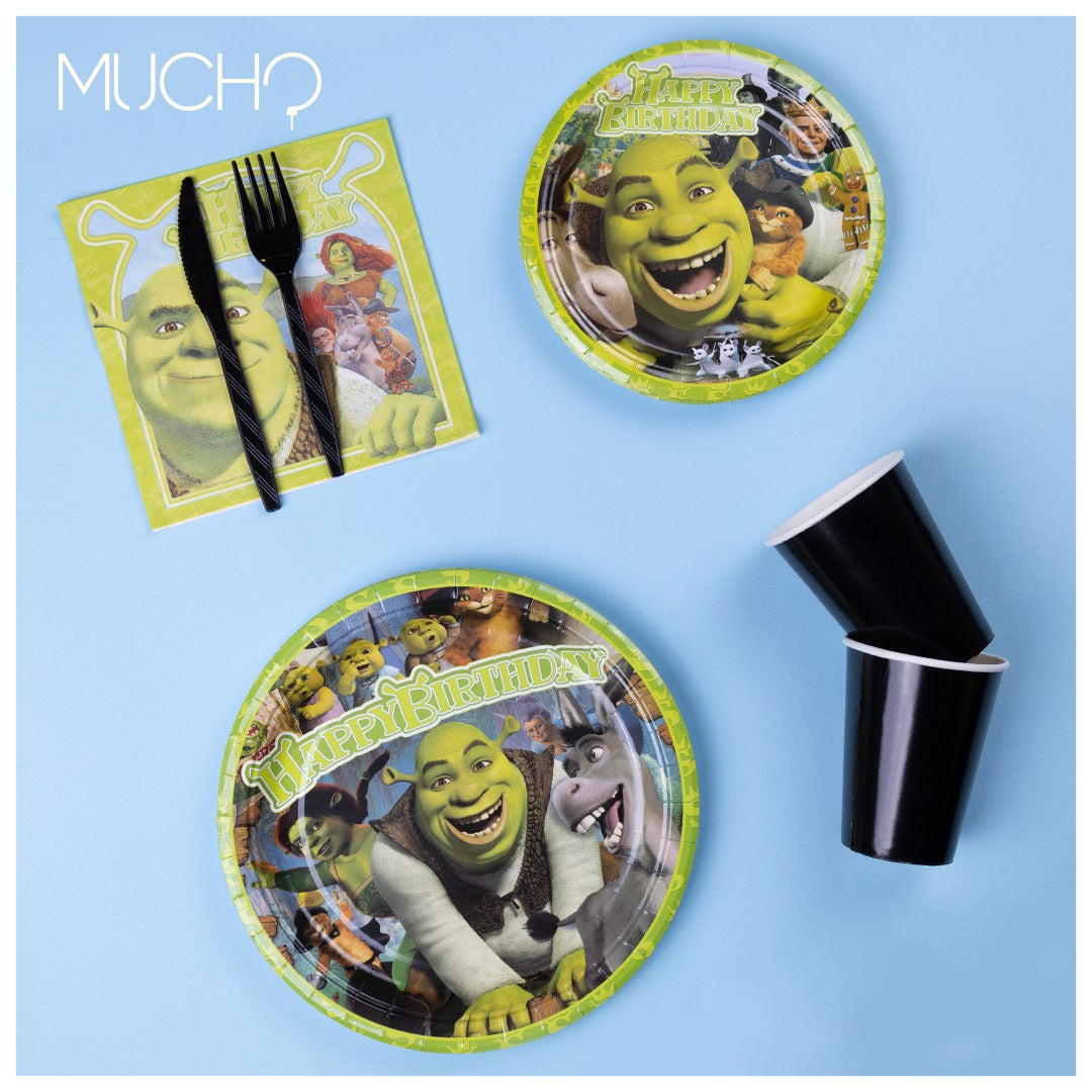 Shrek 7 Inch Plates