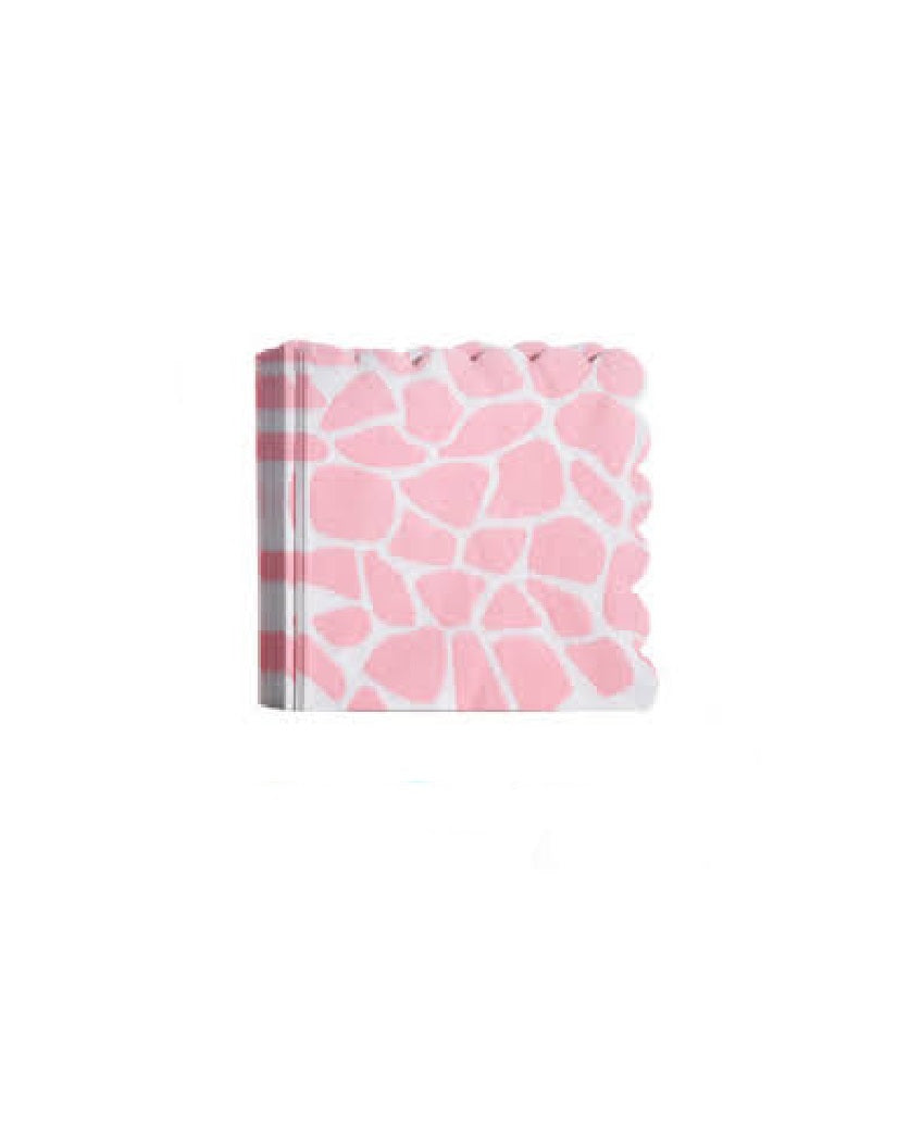 Pink Giraffe Napkins