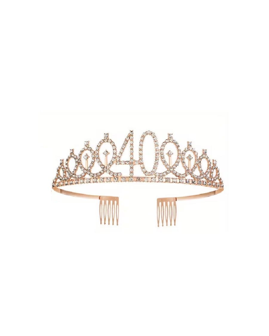 40 Birthday Crown