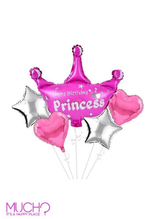 Princess Balloons Bunch
