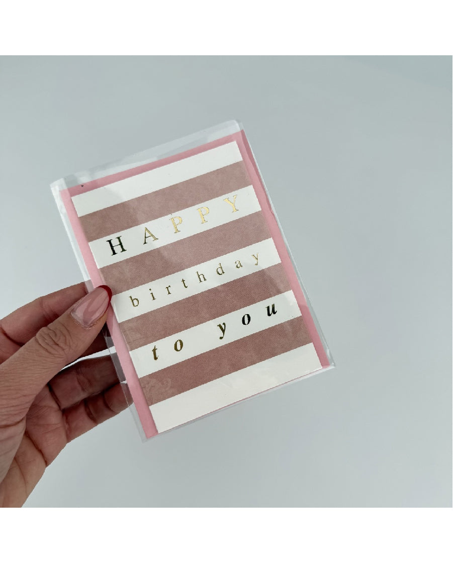 Happy Birthday Card (1 Pc)