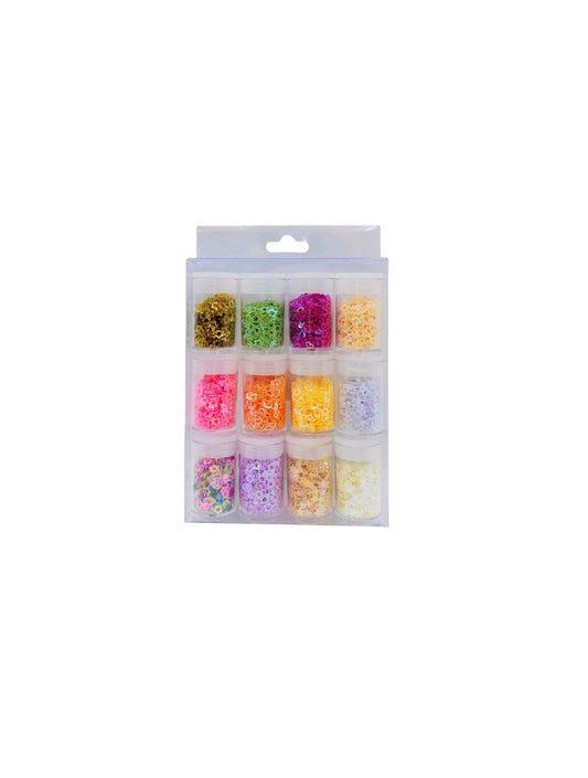 DIY Chunks Glitter Sequins (Pack of 12)