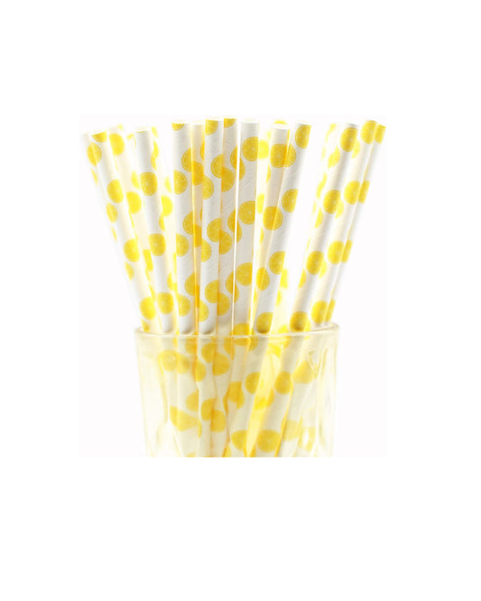 Lemon Straws