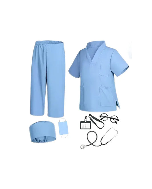 Blue Scrubs Kids Costume