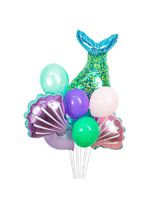 Mermaid Balloons Bunch