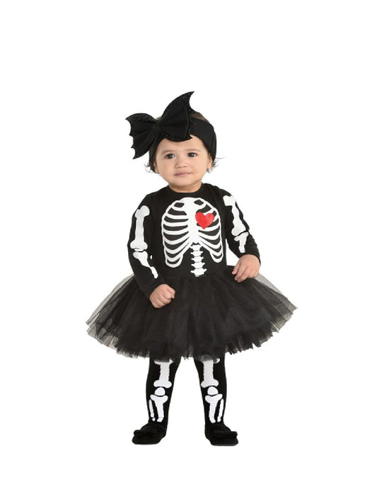 Skeleton Dress Baby Costume