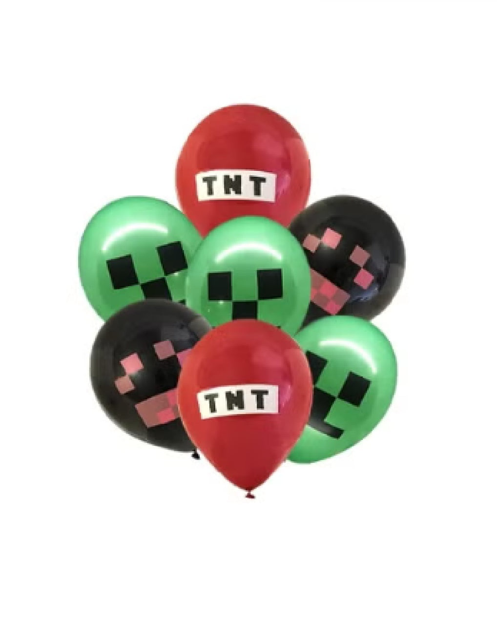 Minecraft Balloons Set