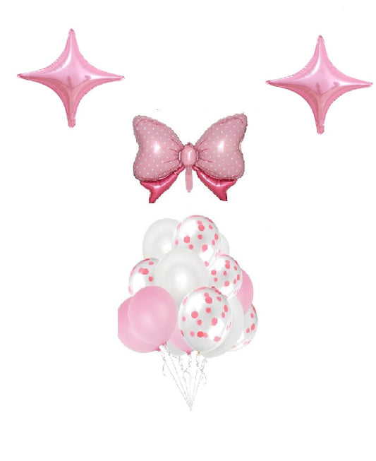 Bow Balloons Set