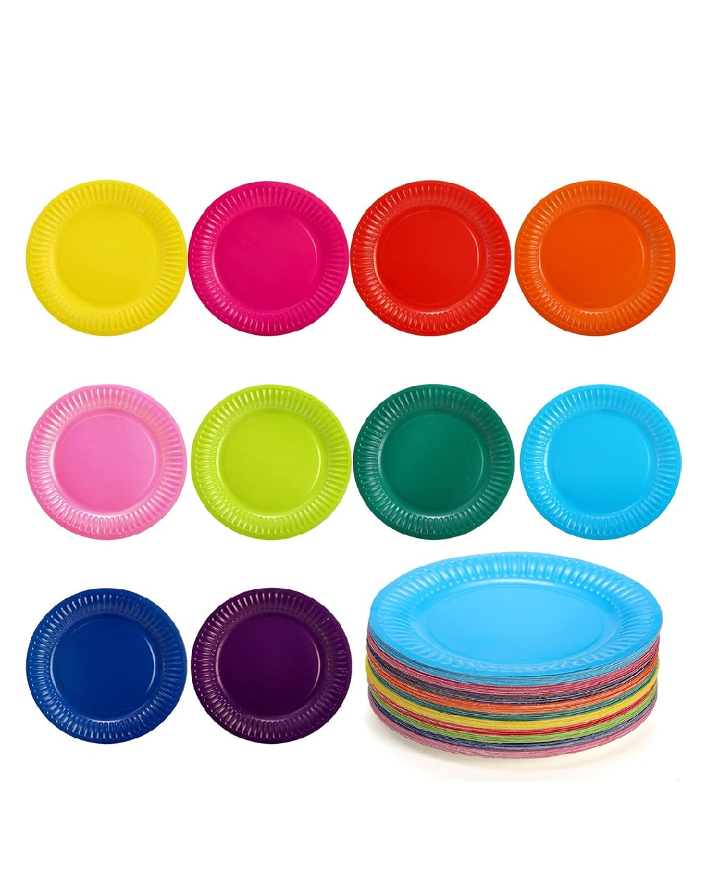 Plain 9In Paper Plates