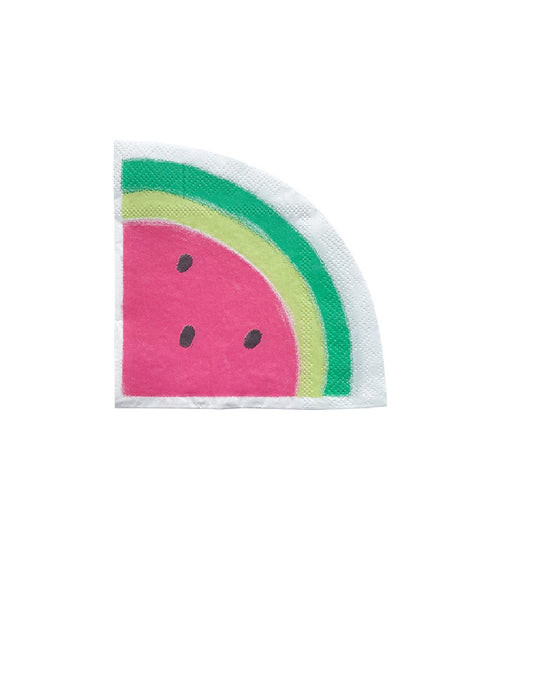 Watermelon Shaped Napkins