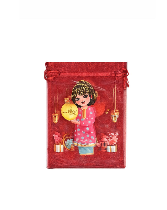 Eid Organza Bag(Pack of 4)