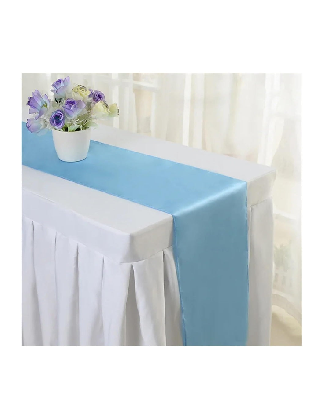 Shiny Satin Table Runner