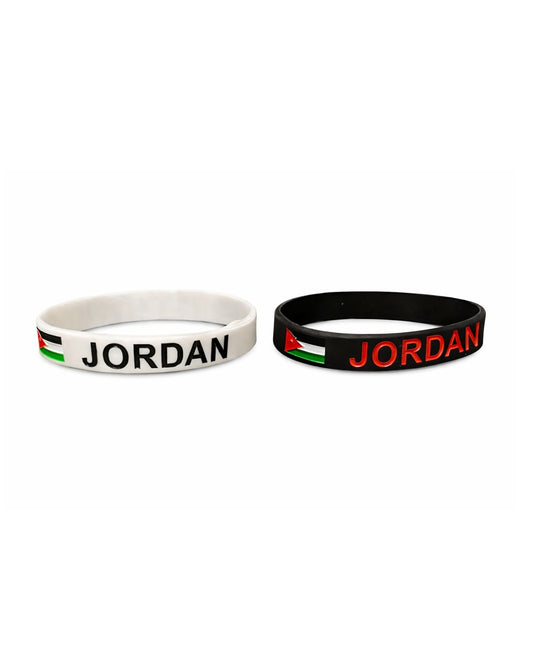 Jordan Flag Rubber Bracelet