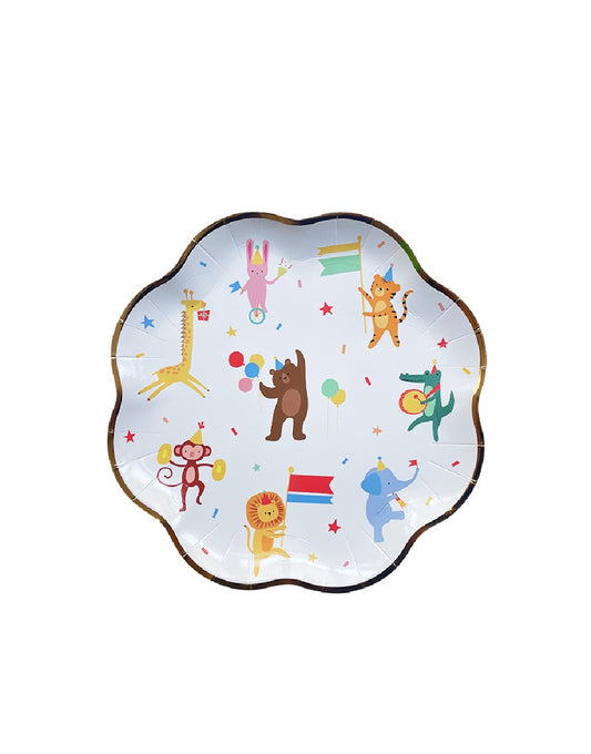 Party Animals 9 Inch Plate