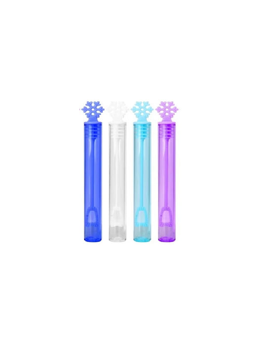 Snowflakes Mini Bubble Wands (Pack of 4)