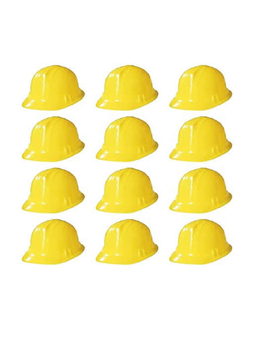 Construction Party Hats (12 Pieces)