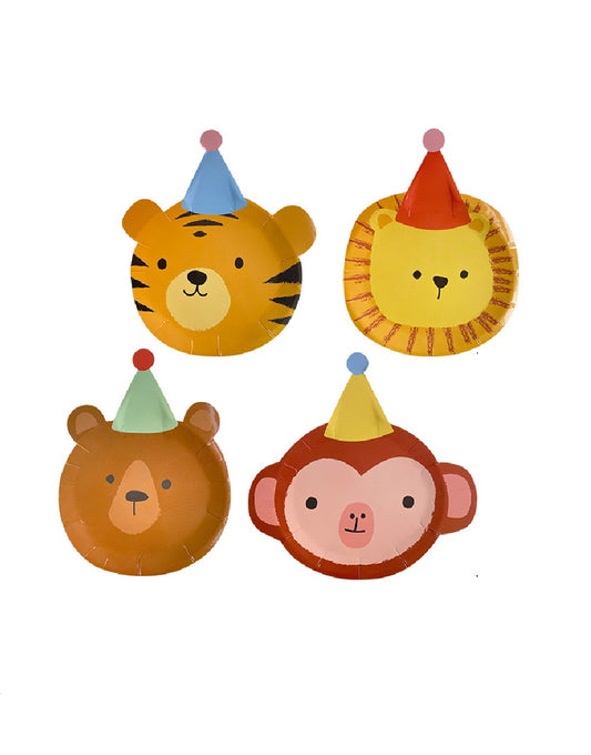 Party Animals 8 Inch Plates