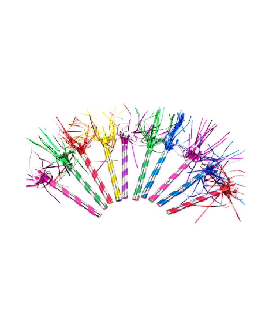 Colorful Whistles Tassel (Pack of 6)