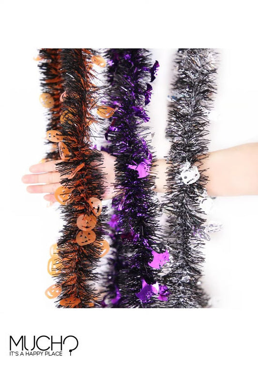 Halloween Tinsel Garland