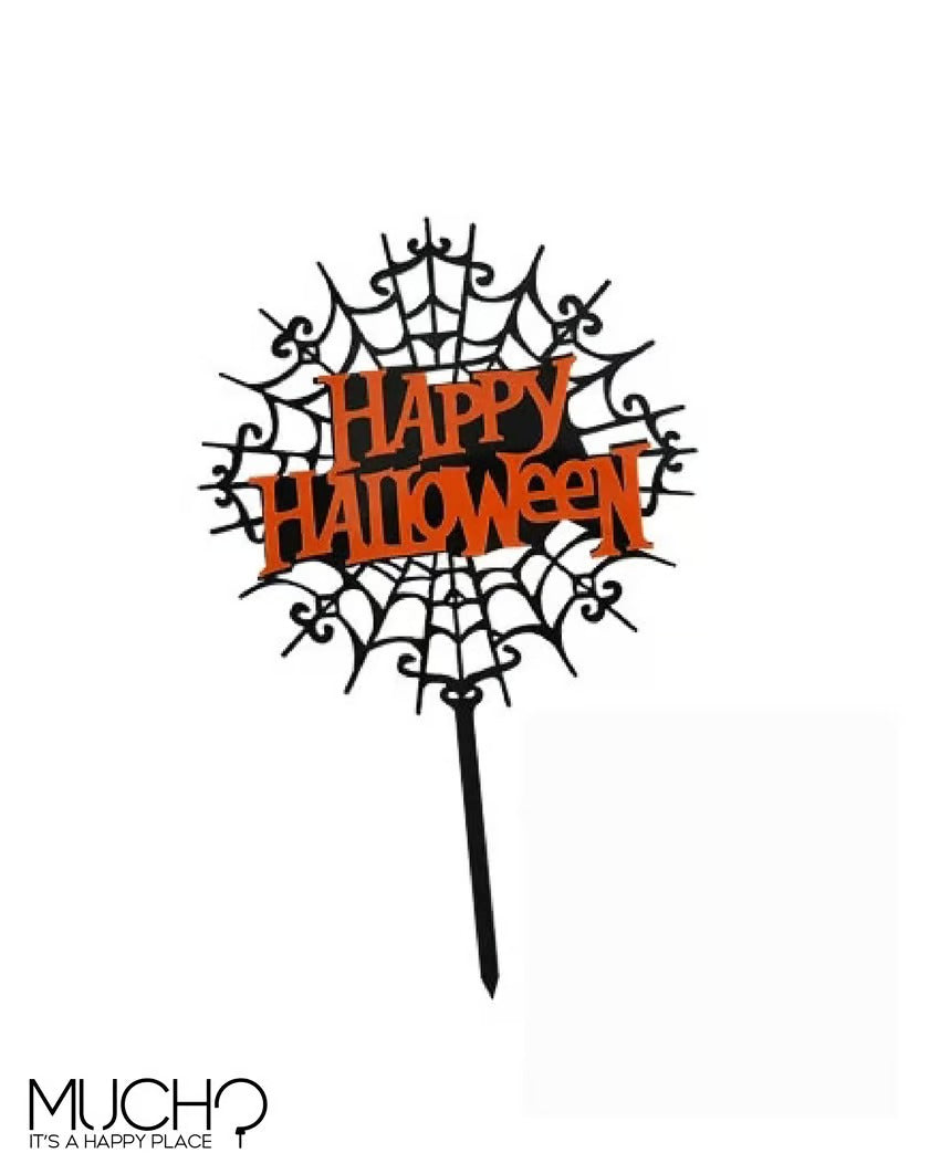 Happy Halloween Cake Topper