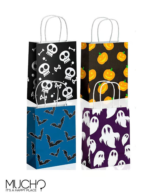 Halloween Favor Paper Bags (Pack of 4)