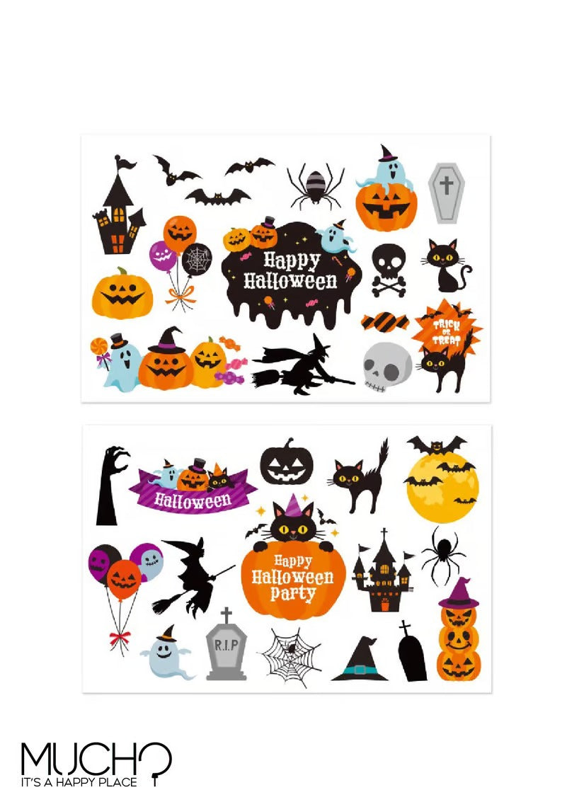 Halloween Tattoo (Pack of 2)