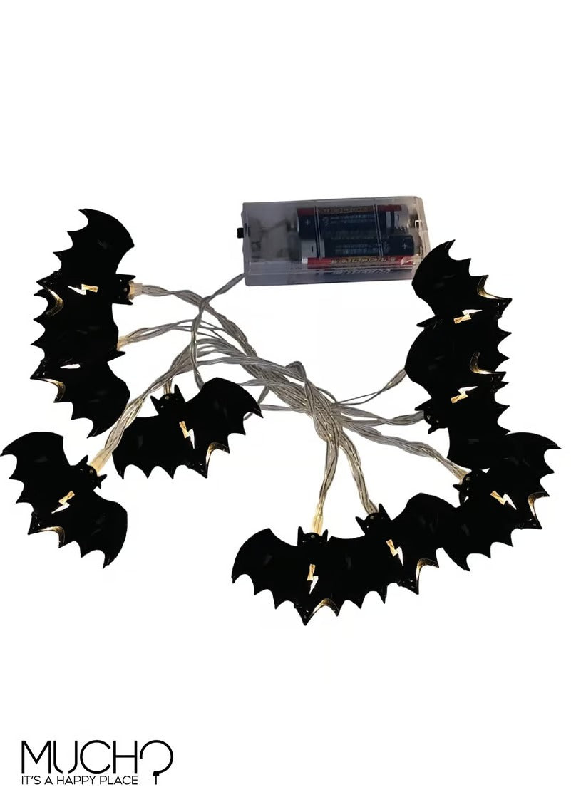 Halloween Bats LED String Lights