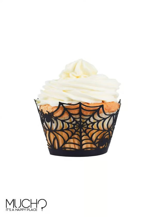 Spider Web CupCake Wrapper