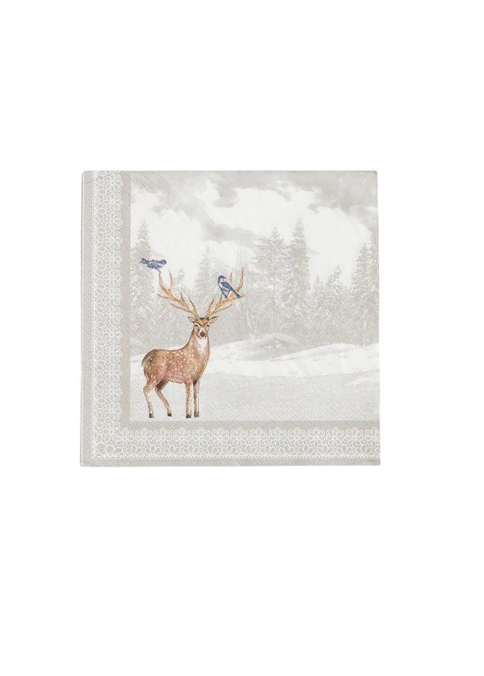 Christmas Deer Napkins