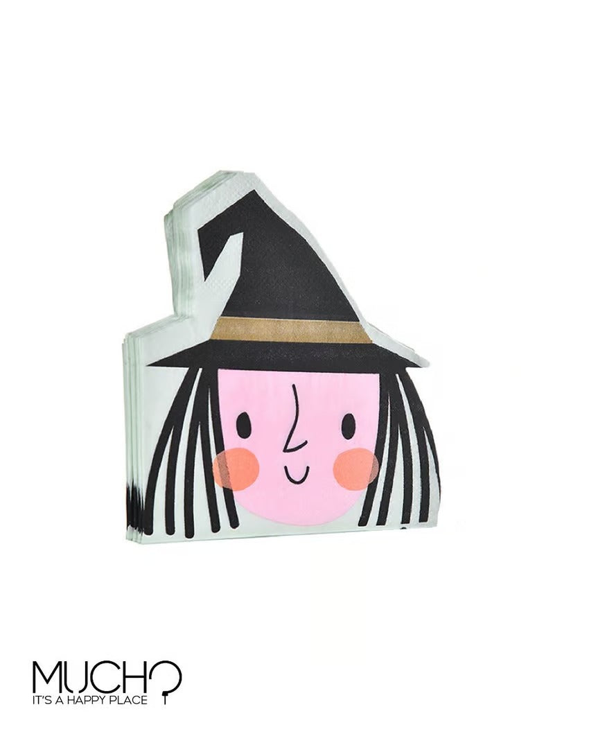 Halloween Witch Mini Napkins