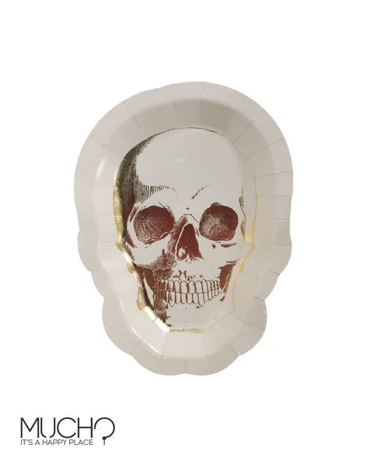 Halloween Skull Plates