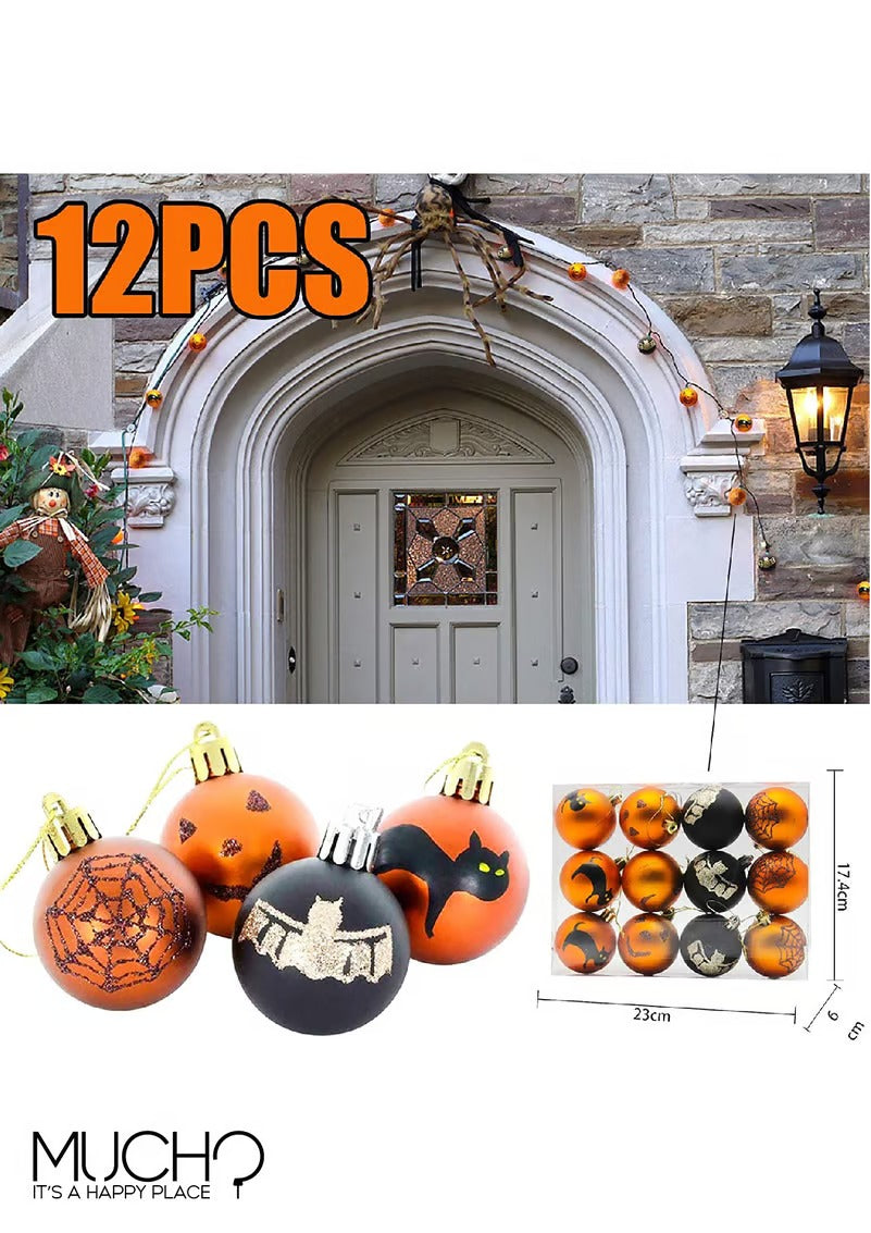 Halloween Decoration Balls (Pack of 12)