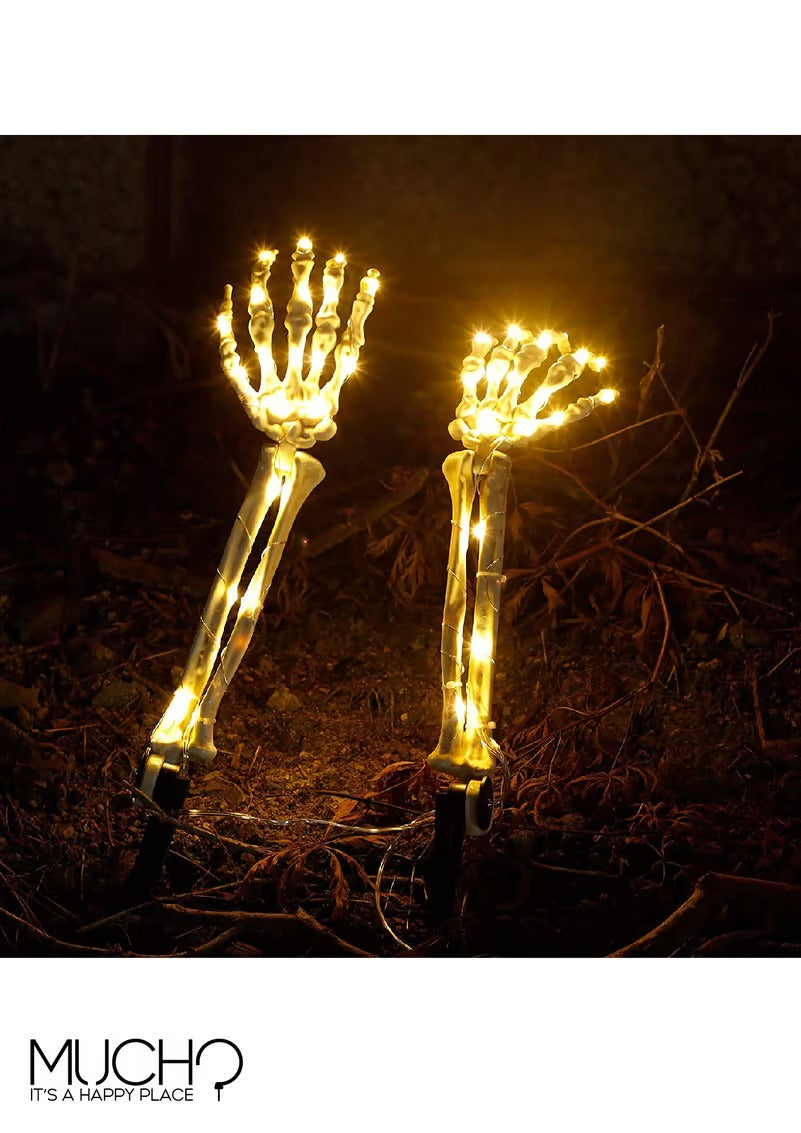 Lighted Skeleton Hands (Pair of 2)