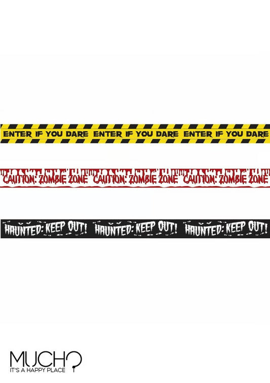 Warning Tape Decoration