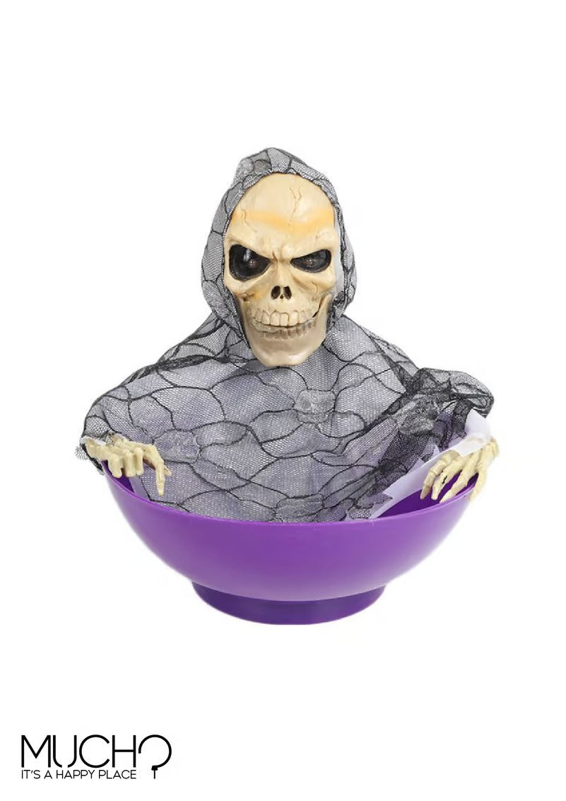 Spooky Skull Treat Bowl