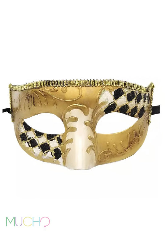 Painted Face Masquerade Mask