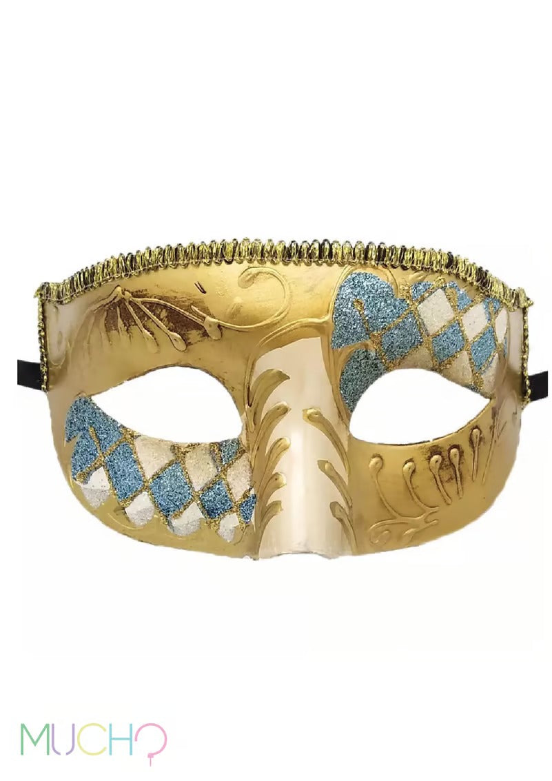 Painted Face Masquerade Mask
