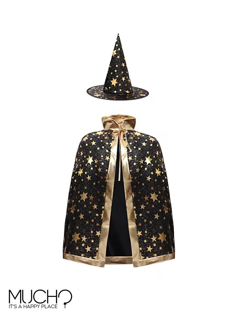 Witch Cape/Hat Costume