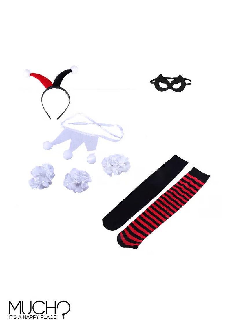 Harley Quinn Costume with Accessories