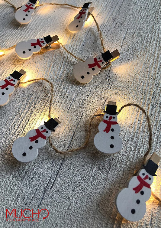 Snowman Led Lights