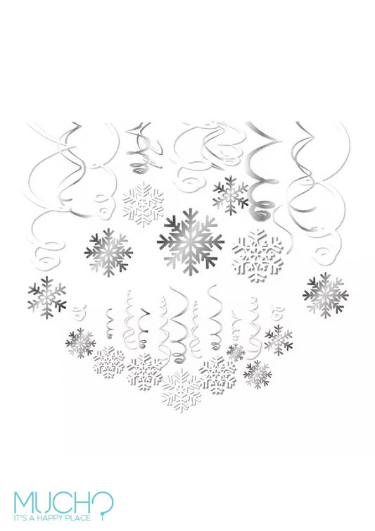 Snowflakes Decoration Swirls