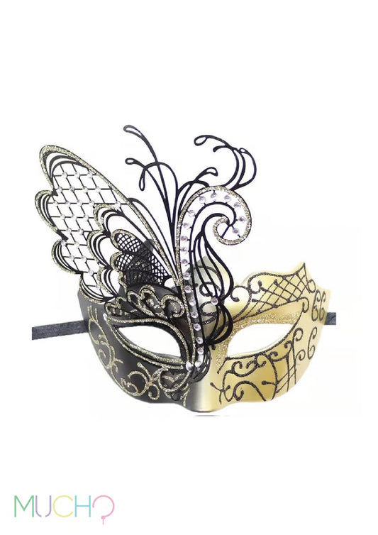 Metal Butterfly Masquerade Mask