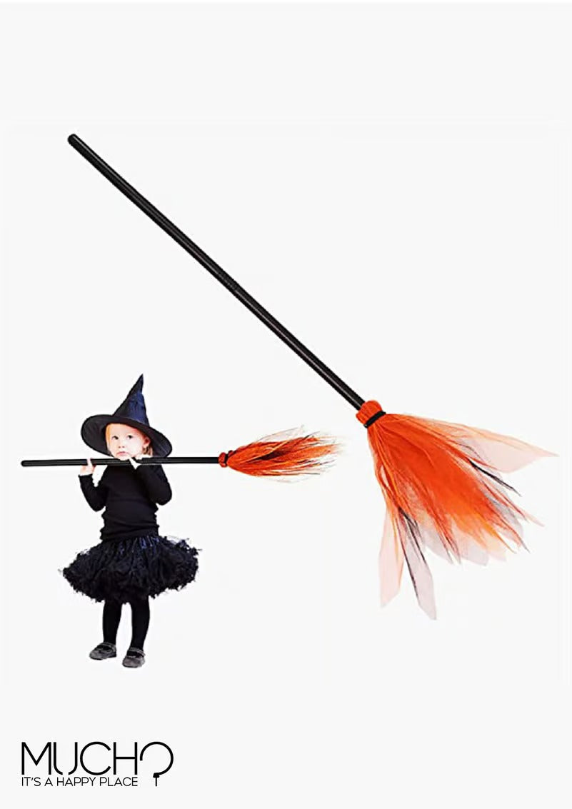 Colored Witch Broom