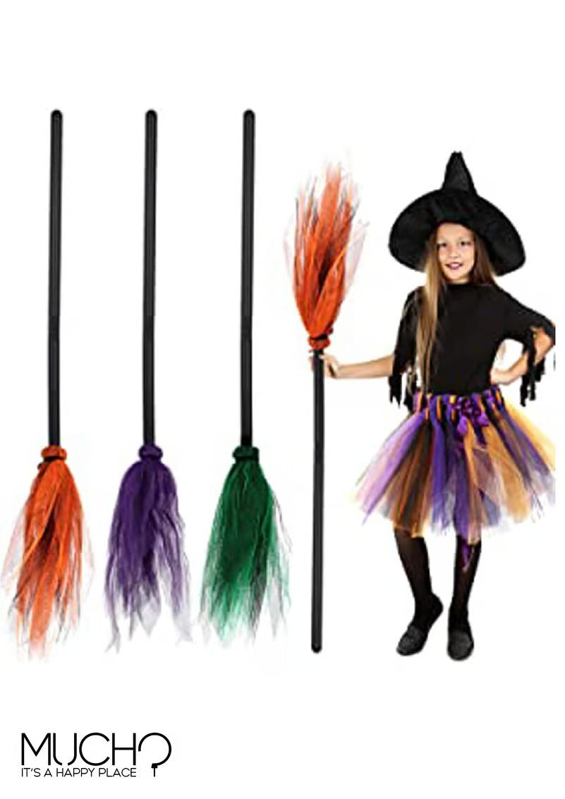 Colored Witch Broom