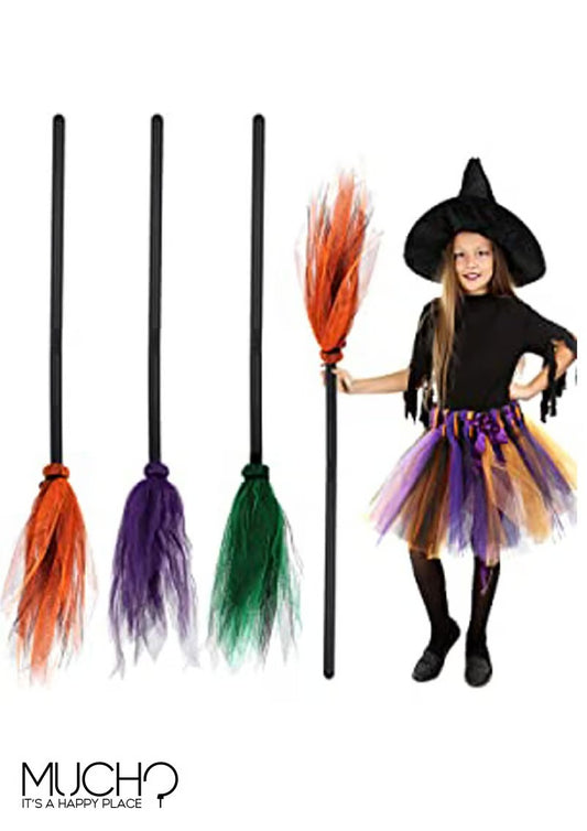 Colored Witch Broom