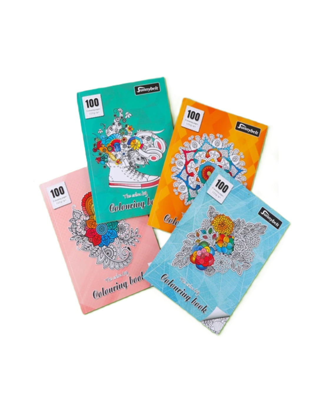 Graffiti Mandala Adults Coloring Book