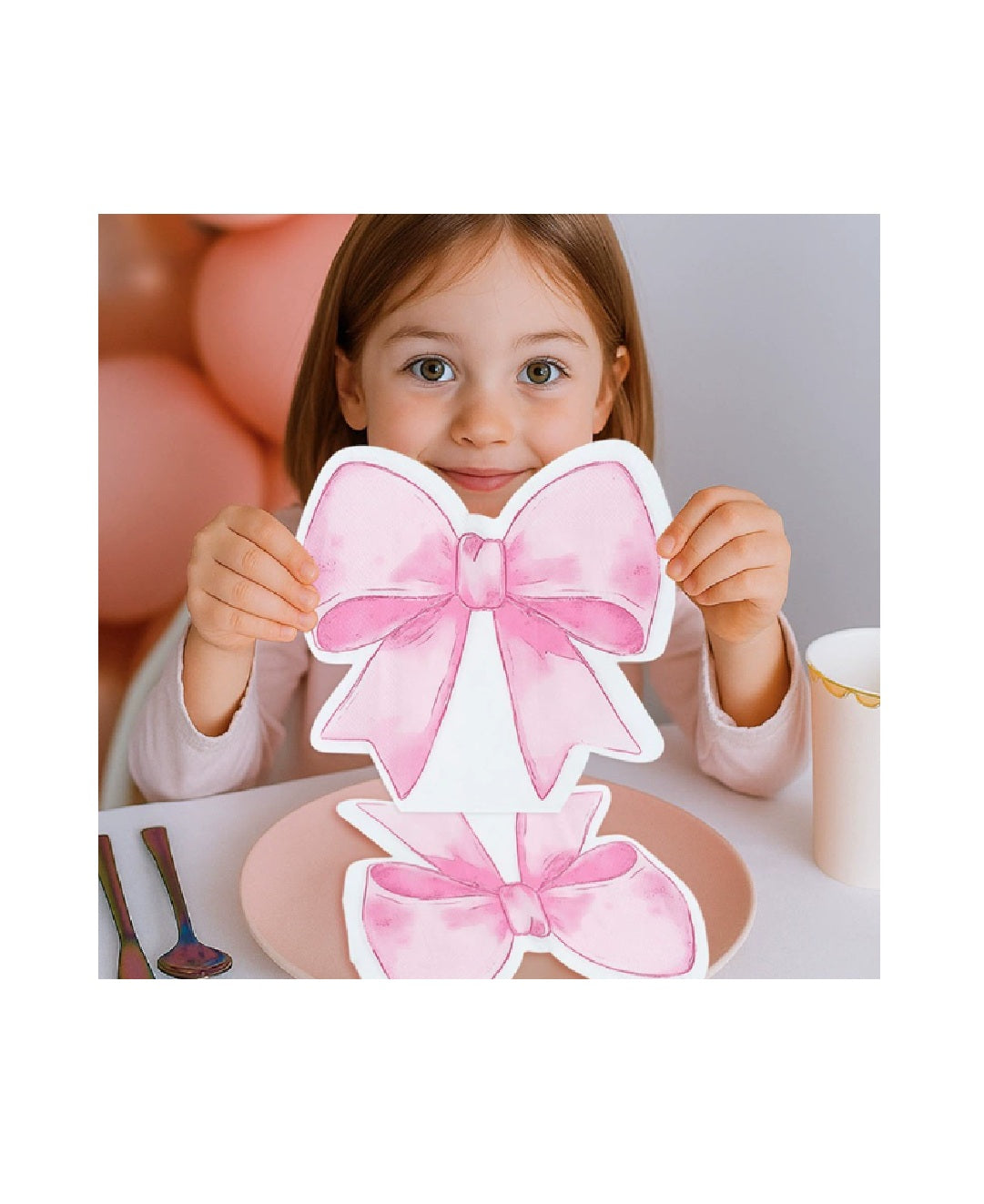Bow Shape Napkins