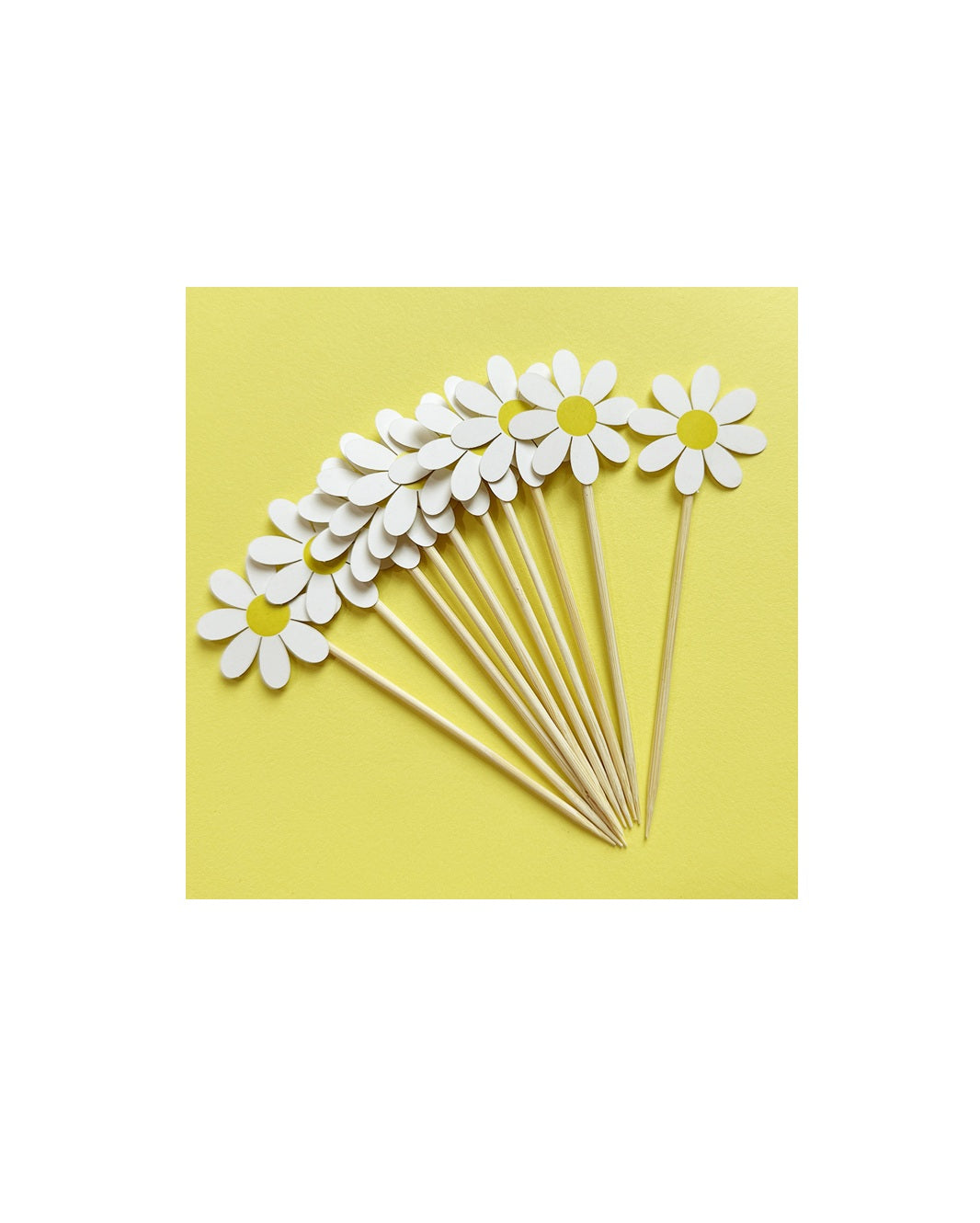 Daisy Cupcake Toppers