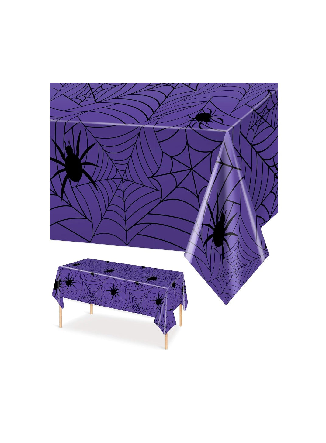 Halloween Spider Web Table Cover