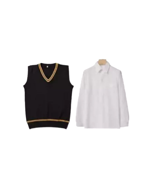 Harry Potter Kids Sweater Vest & Shirt